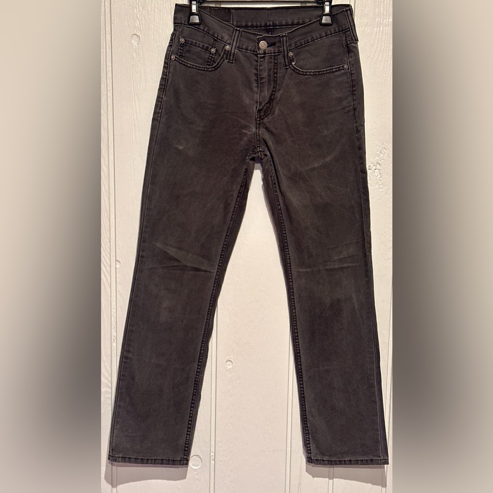 Levi's Men's 514 Charcoal Classic Straight Jeans 29x30